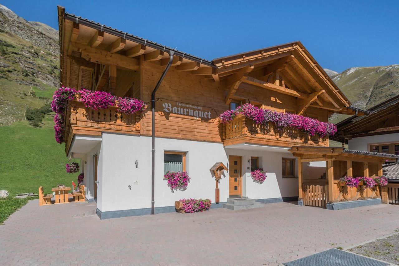 Fewo Sonnenuntergang - Zeppichl Pfelders Exterior photo